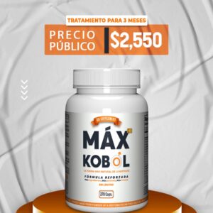 Frasco Max Kobol 3 meses